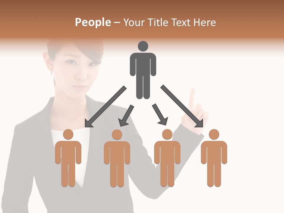 Background Beautiful Suit PowerPoint Template