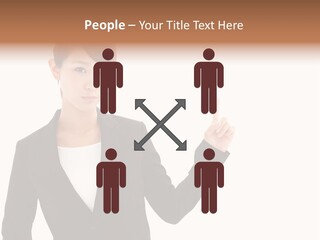 Background Beautiful Suit PowerPoint Template