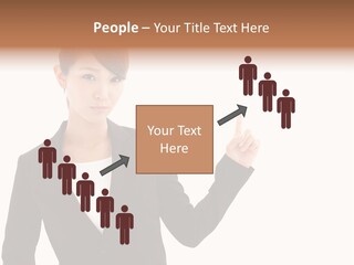 Background Beautiful Suit PowerPoint Template