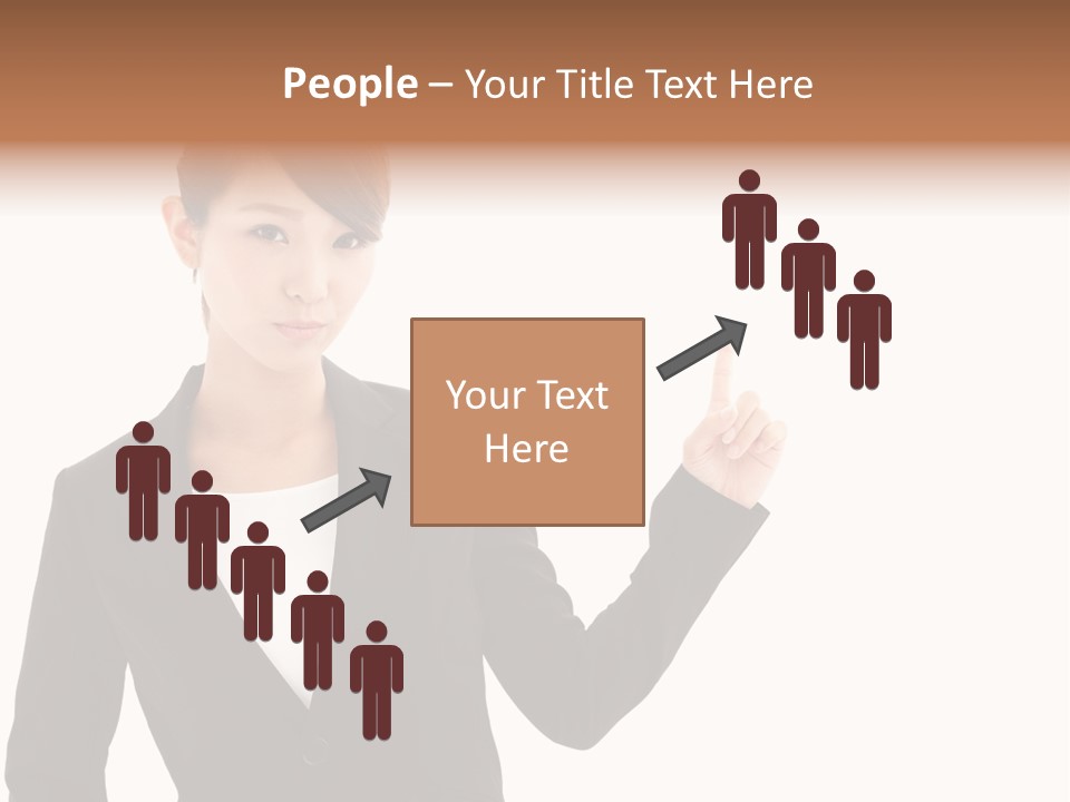 Background Beautiful Suit PowerPoint Template