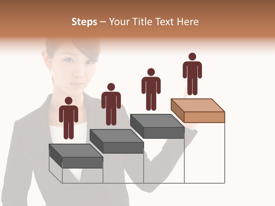 Background Beautiful Suit PowerPoint Template