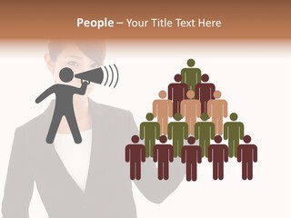 Background Beautiful Suit PowerPoint Template