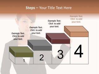 Background Beautiful Suit PowerPoint Template