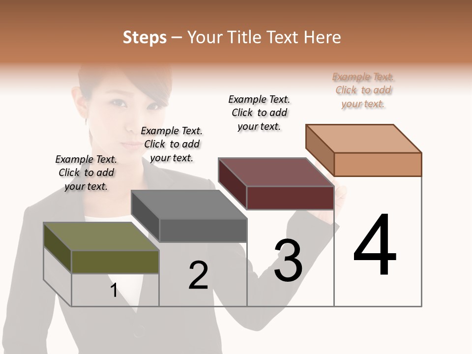 Background Beautiful Suit PowerPoint Template