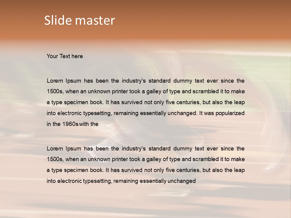 Speed Day Sprinting PowerPoint Template