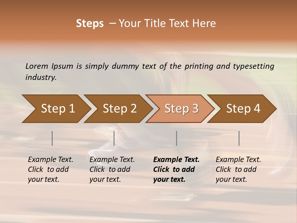 Speed Day Sprinting PowerPoint Template