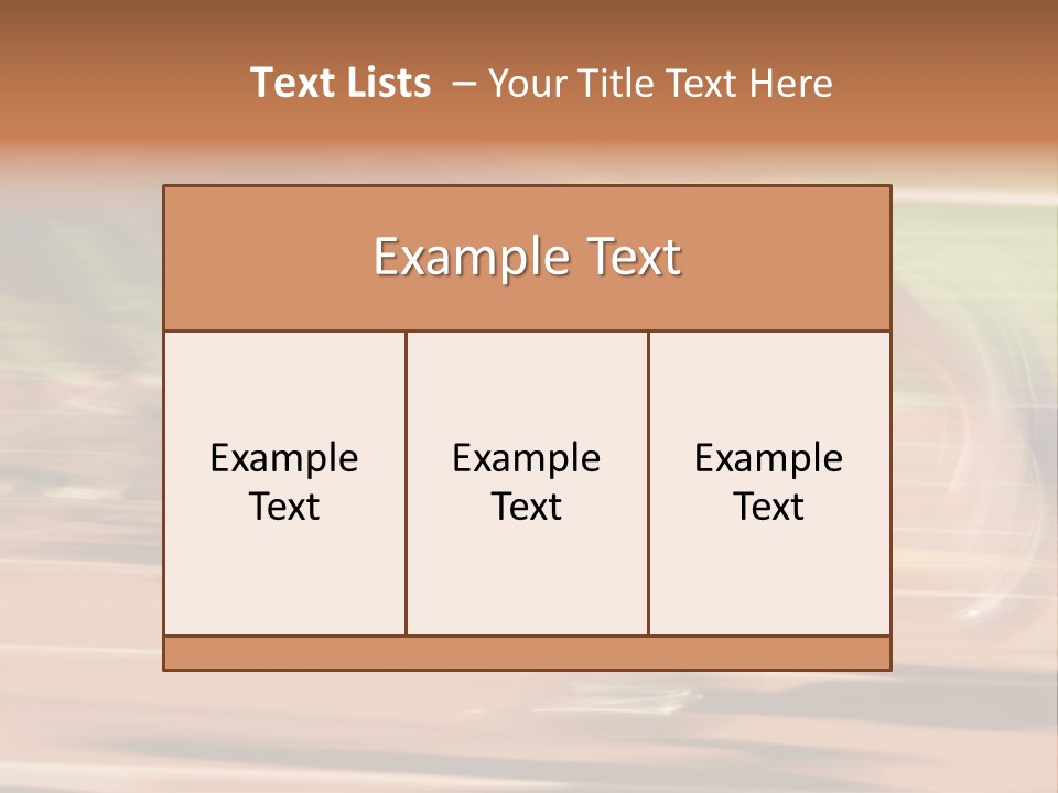 Speed Day Sprinting PowerPoint Template
