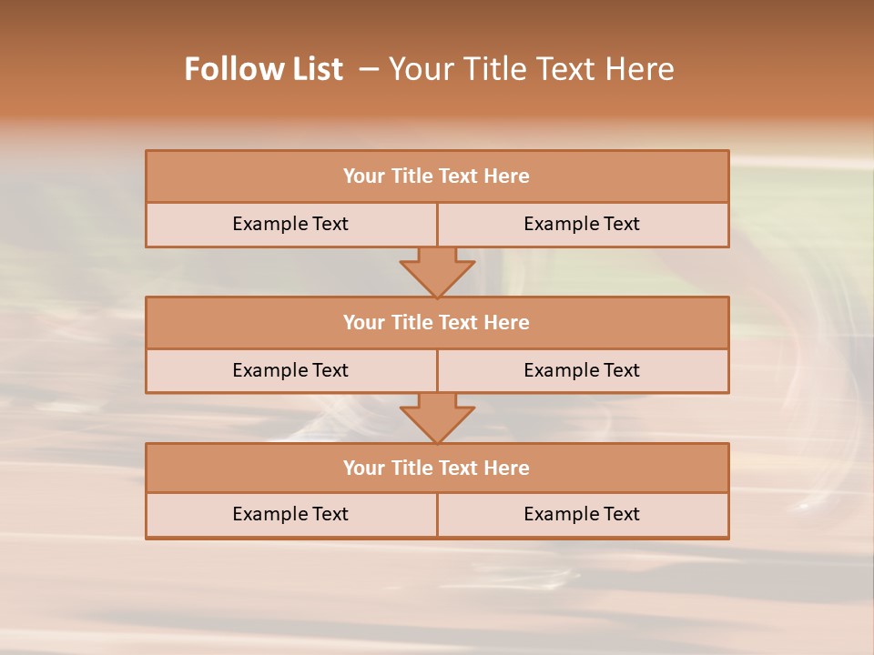 Speed Day Sprinting PowerPoint Template