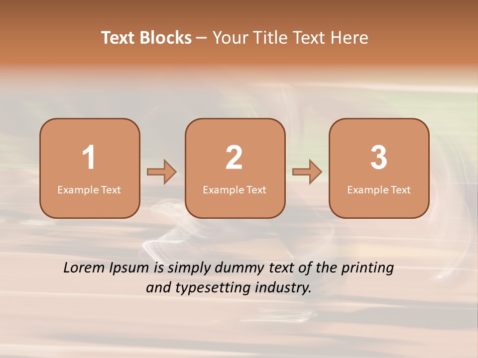 Speed Day Sprinting PowerPoint Template