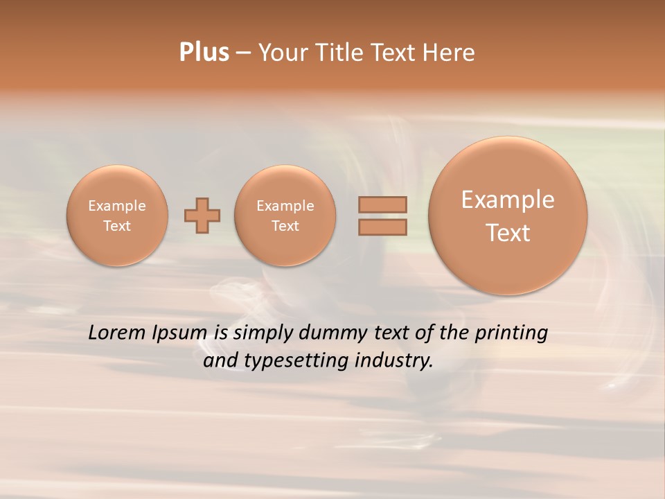 Speed Day Sprinting PowerPoint Template