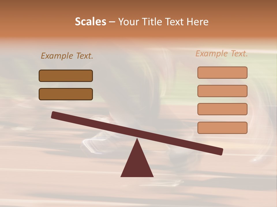 Speed Day Sprinting PowerPoint Template