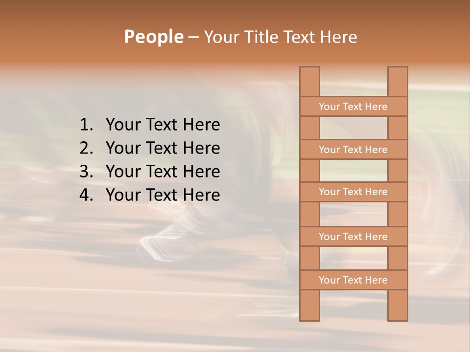 Speed Day Sprinting PowerPoint Template