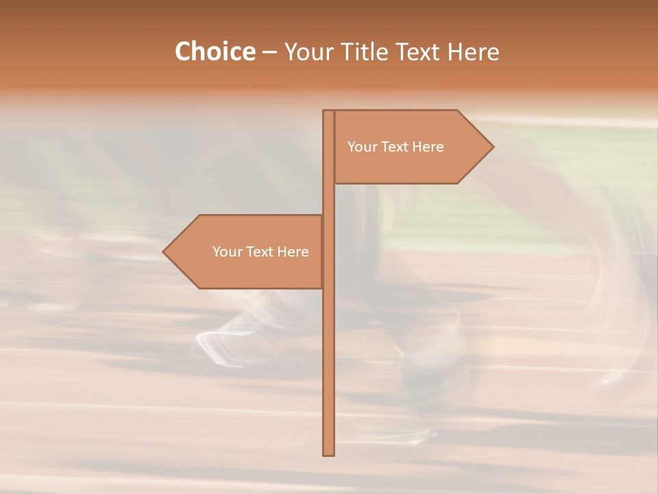 Speed Day Sprinting PowerPoint Template