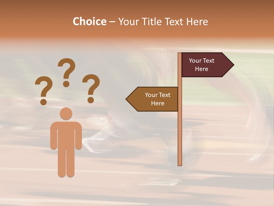 Speed Day Sprinting PowerPoint Template