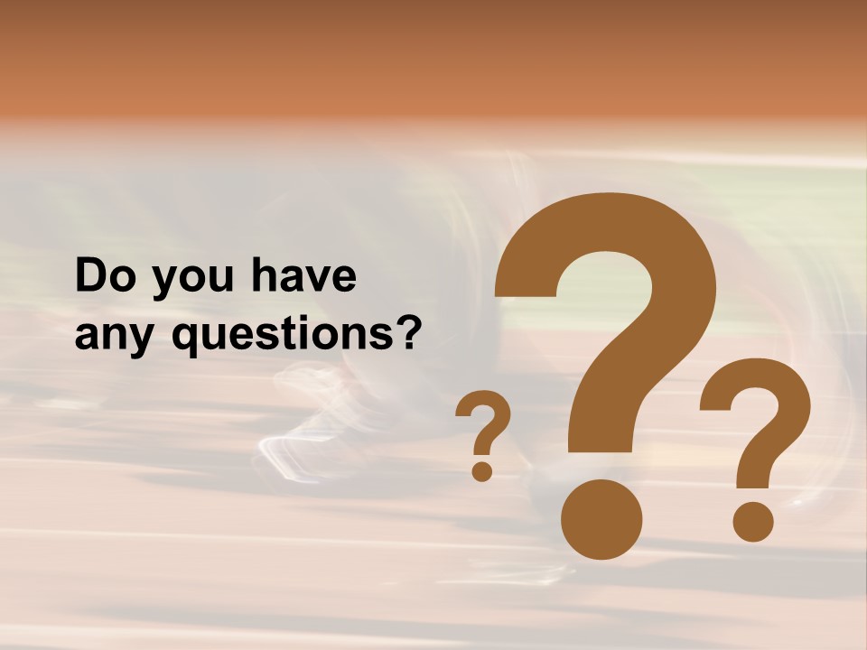 Speed Day Sprinting PowerPoint Template