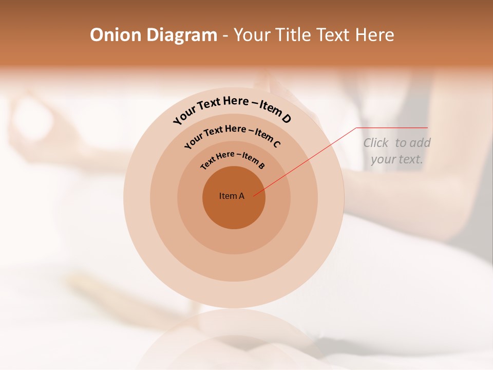 A Woman Sitting On A Bed With Her Hands In The Air PowerPoint Template