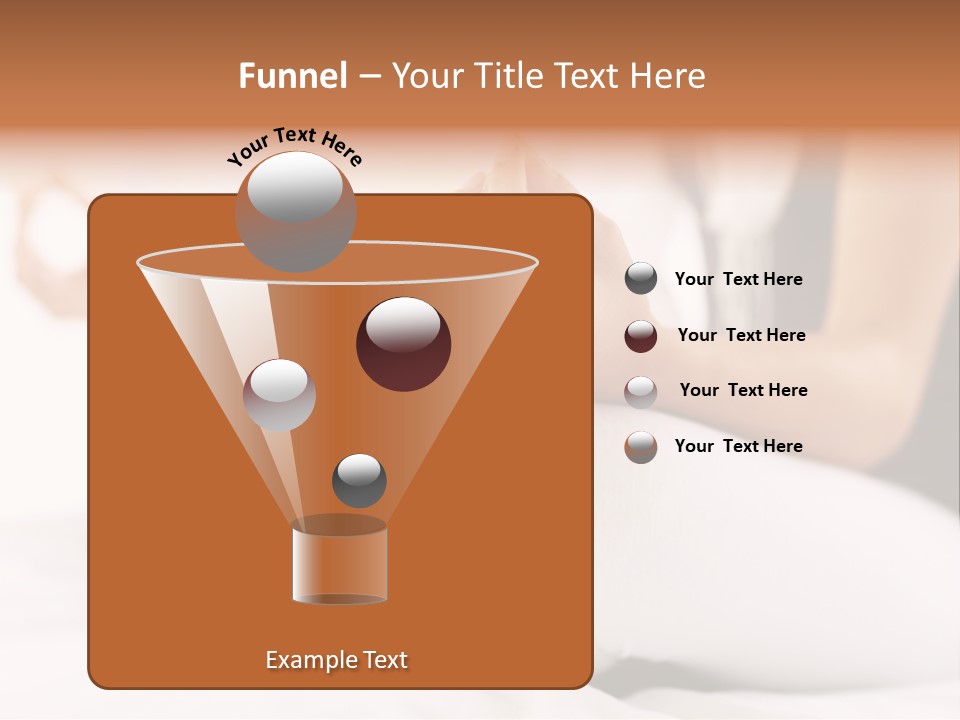 A Woman Sitting On A Bed With Her Hands In The Air PowerPoint Template