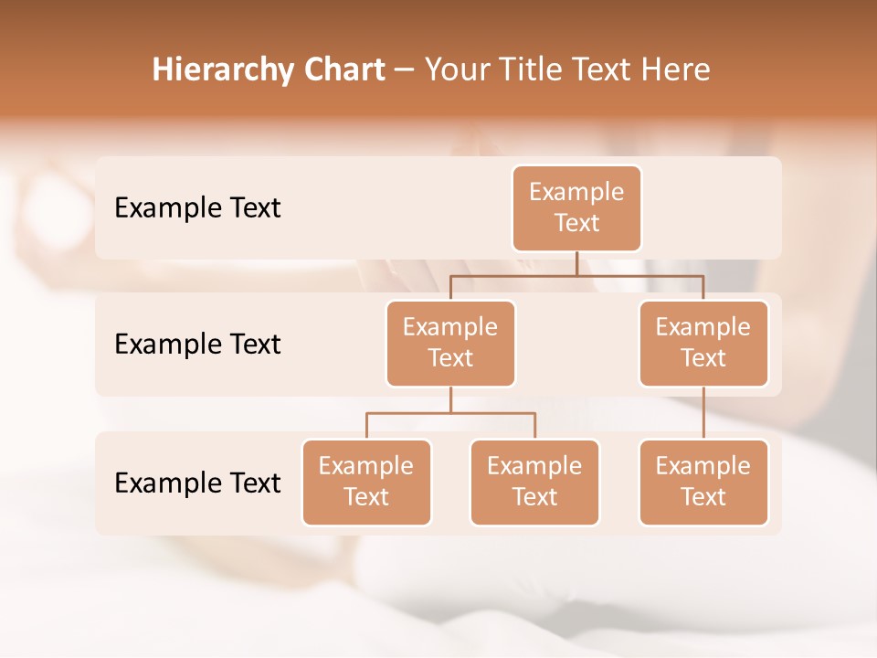 A Woman Sitting On A Bed With Her Hands In The Air PowerPoint Template