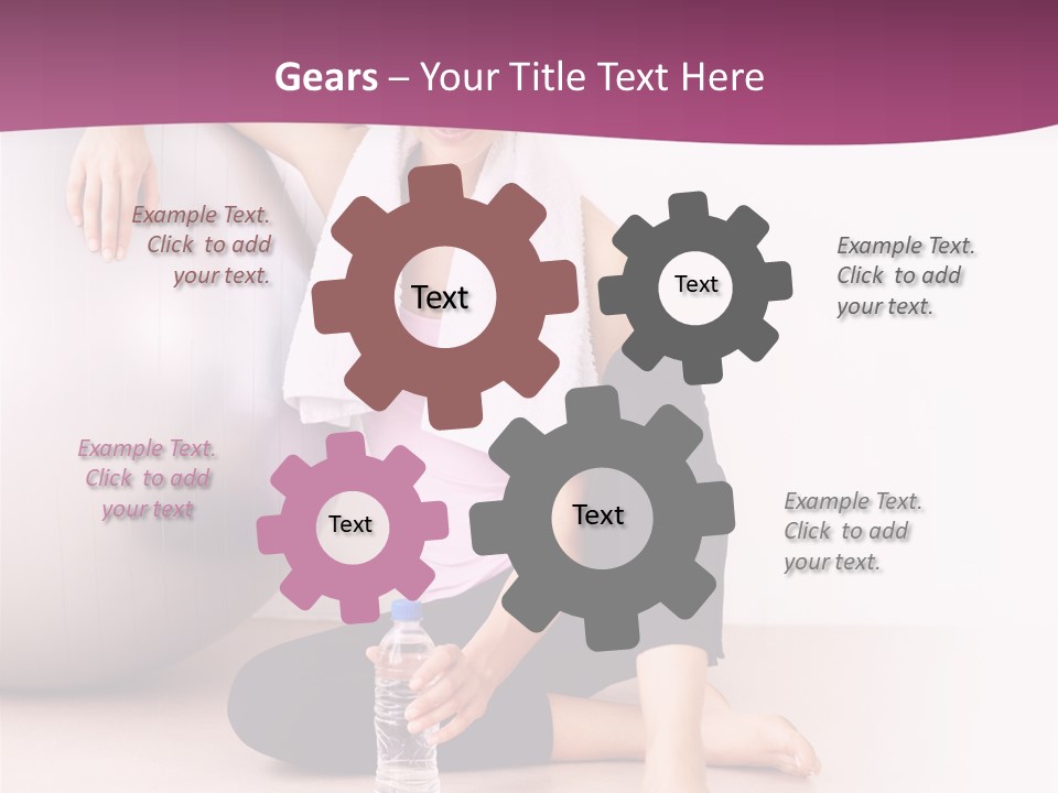 International Moscow Lyrics PowerPoint Template