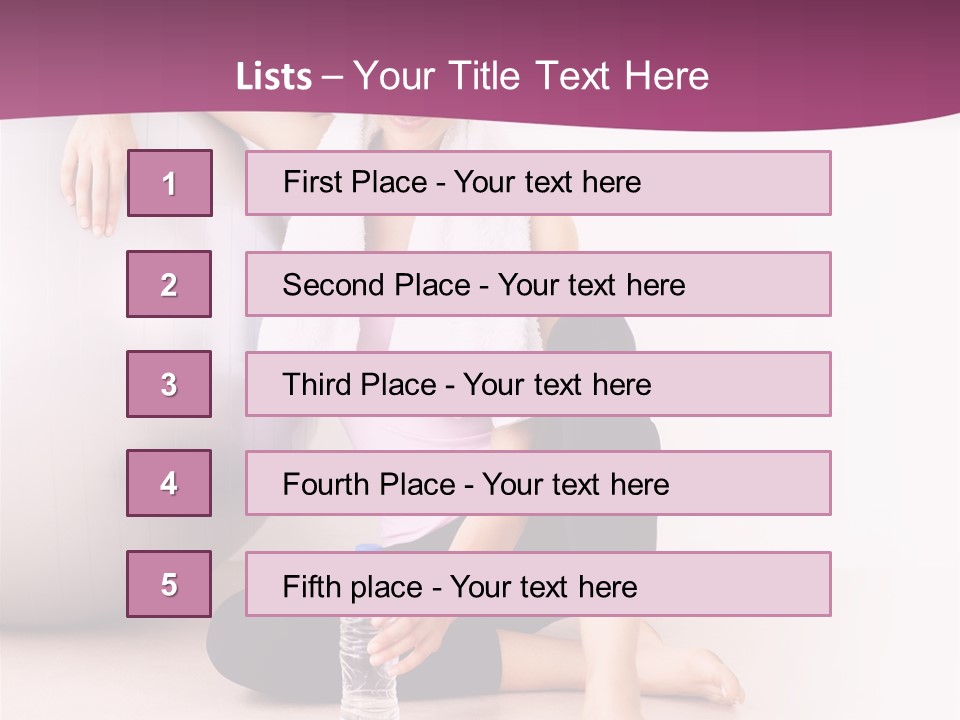 International Moscow Lyrics PowerPoint Template