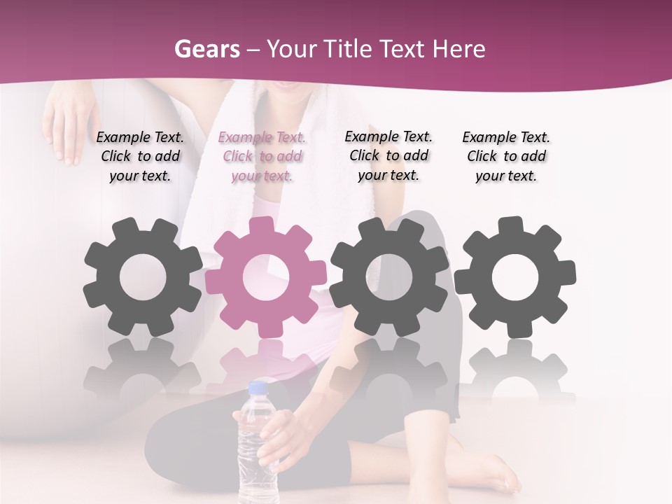 International Moscow Lyrics PowerPoint Template