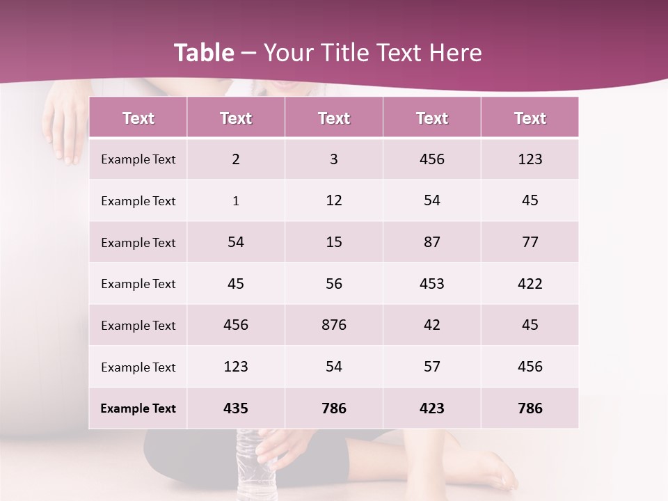 International Moscow Lyrics PowerPoint Template