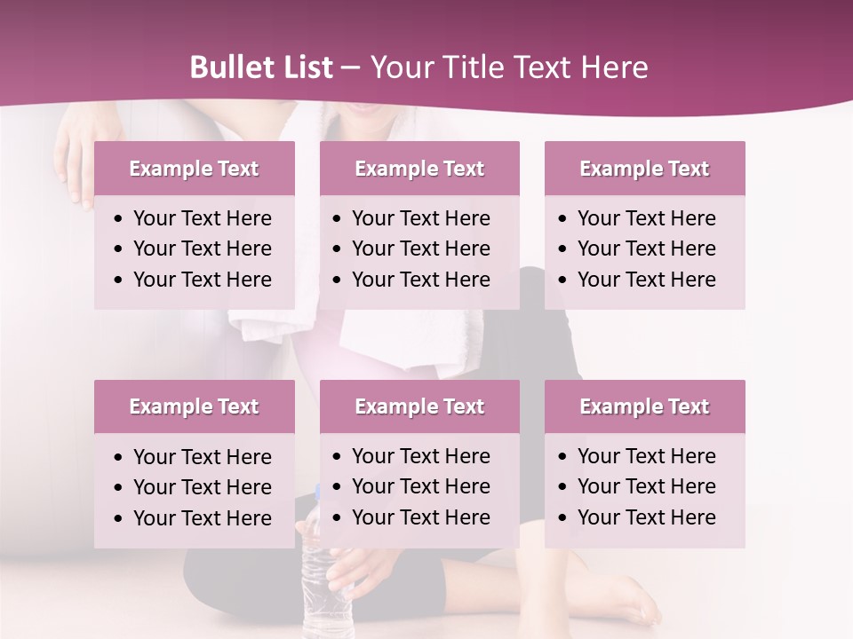 International Moscow Lyrics PowerPoint Template