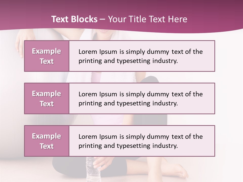 International Moscow Lyrics PowerPoint Template