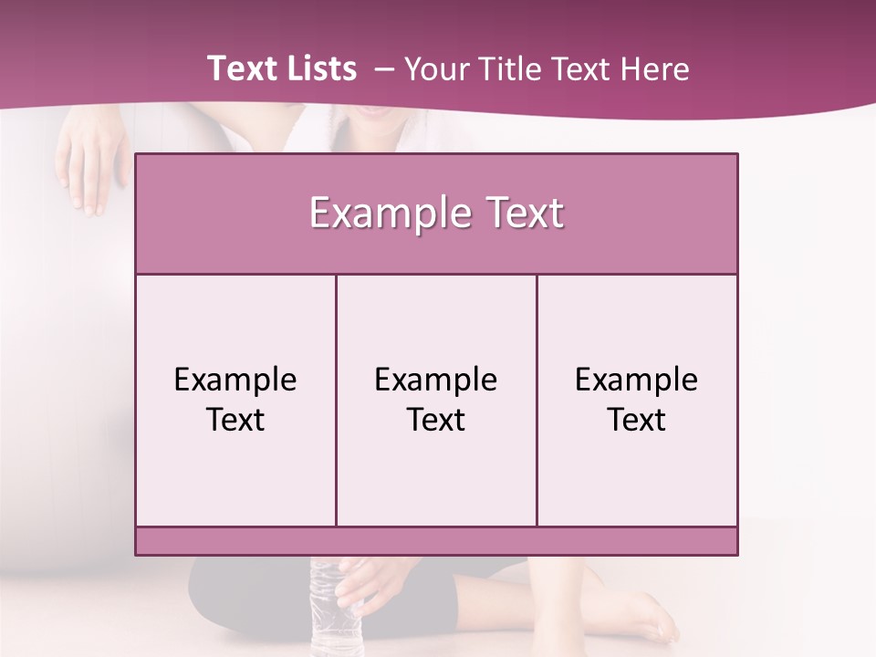 International Moscow Lyrics PowerPoint Template