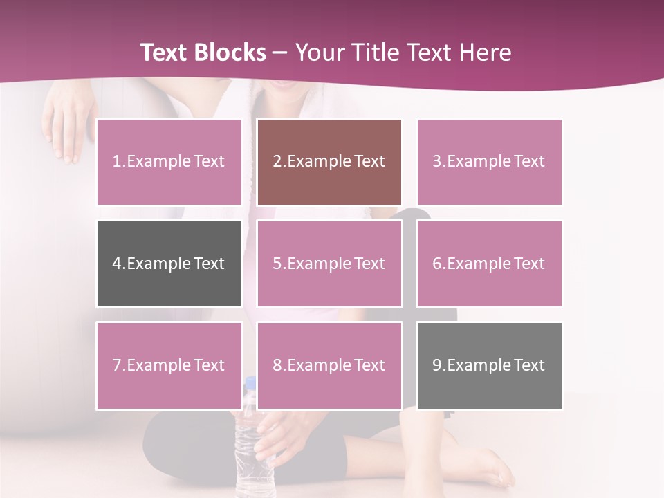 International Moscow Lyrics PowerPoint Template