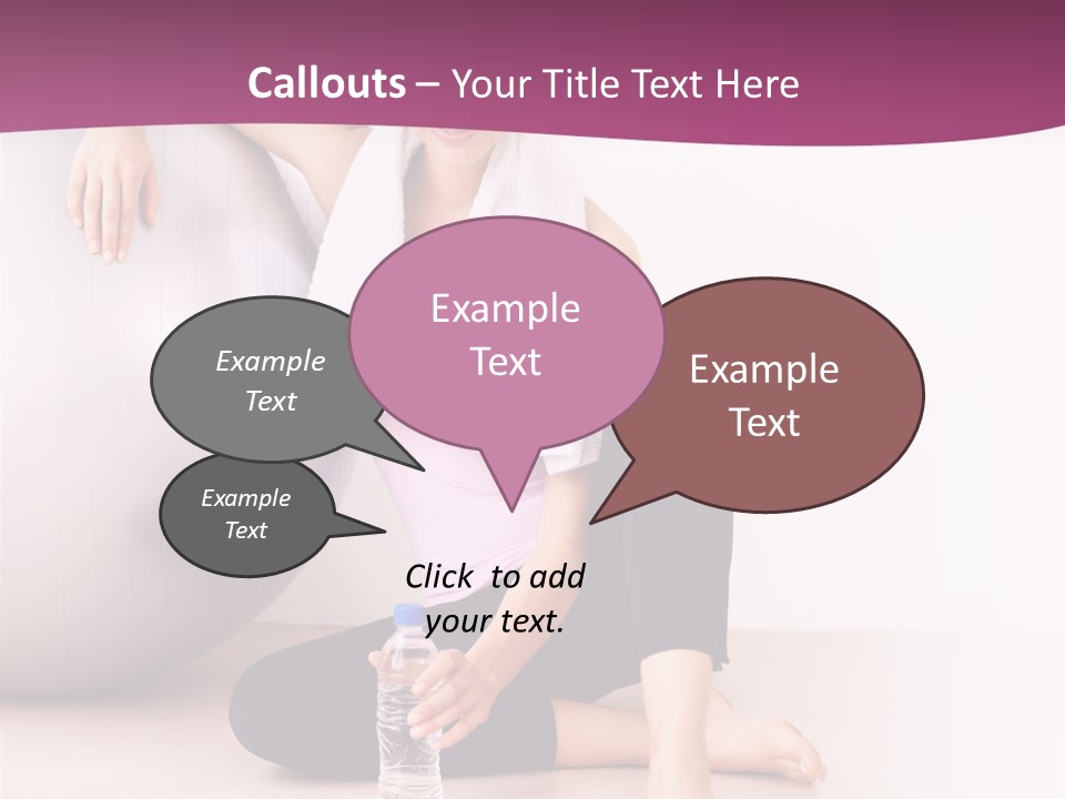 International Moscow Lyrics PowerPoint Template