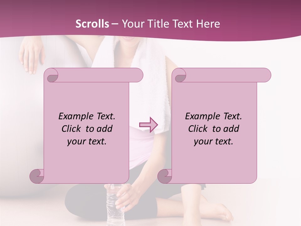 International Moscow Lyrics PowerPoint Template