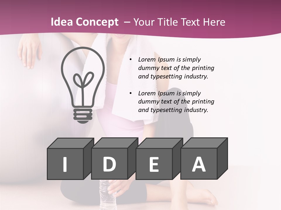 International Moscow Lyrics PowerPoint Template