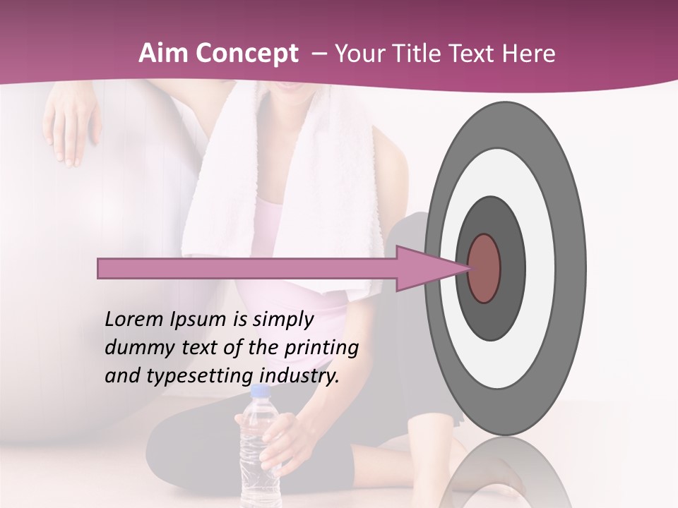 International Moscow Lyrics PowerPoint Template