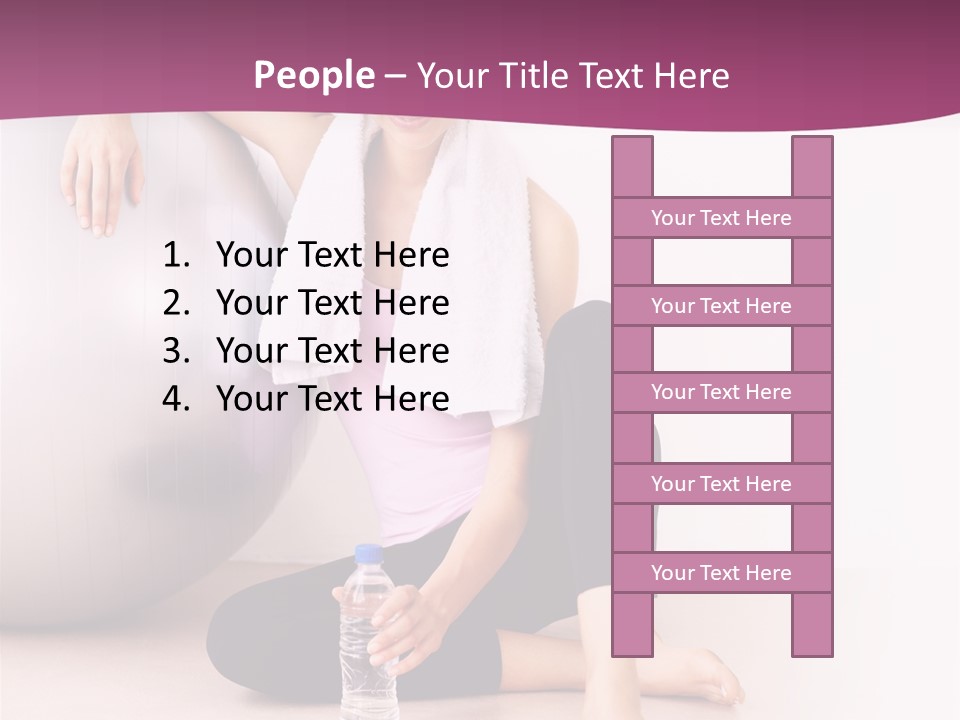 International Moscow Lyrics PowerPoint Template