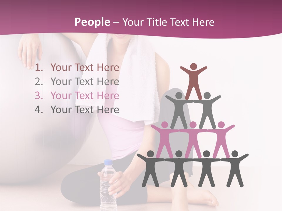 International Moscow Lyrics PowerPoint Template