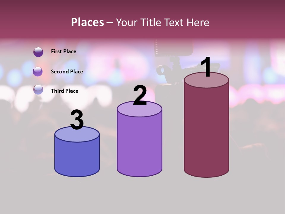 International Moscow Lyrics PowerPoint Template
