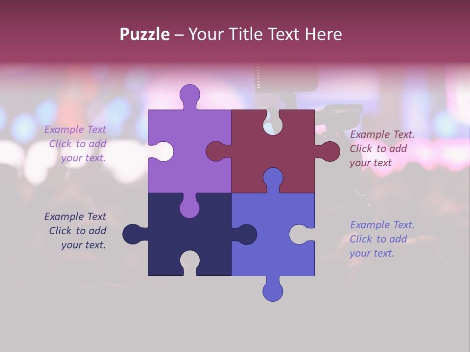 International Moscow Lyrics PowerPoint Template