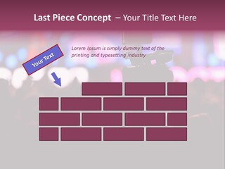 International Moscow Lyrics PowerPoint Template