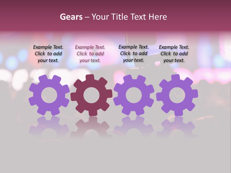 International Moscow Lyrics PowerPoint Template