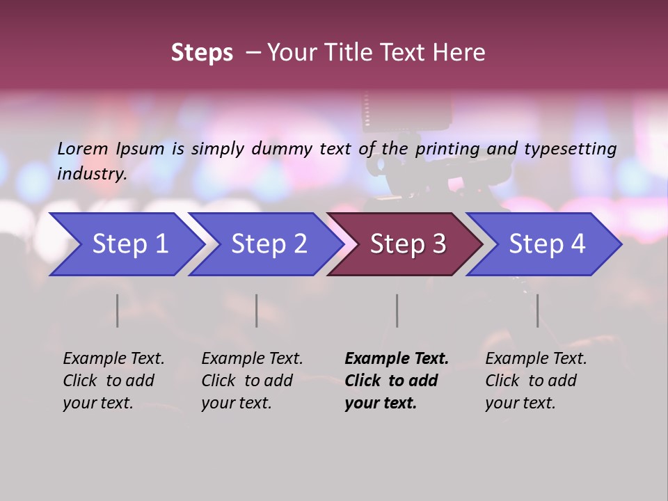 International Moscow Lyrics PowerPoint Template