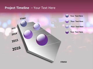International Moscow Lyrics PowerPoint Template