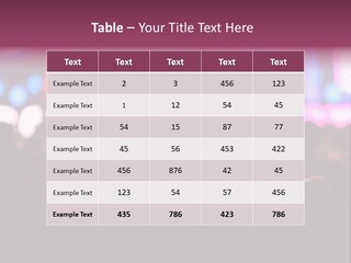International Moscow Lyrics PowerPoint Template
