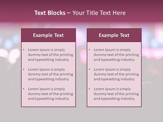 International Moscow Lyrics PowerPoint Template
