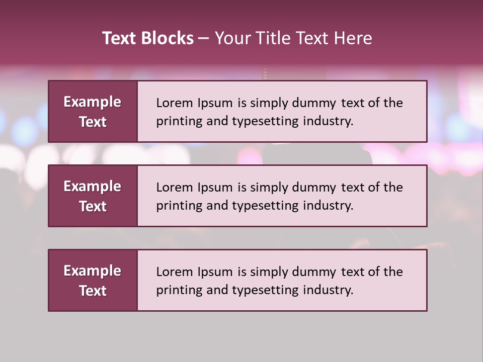 International Moscow Lyrics PowerPoint Template