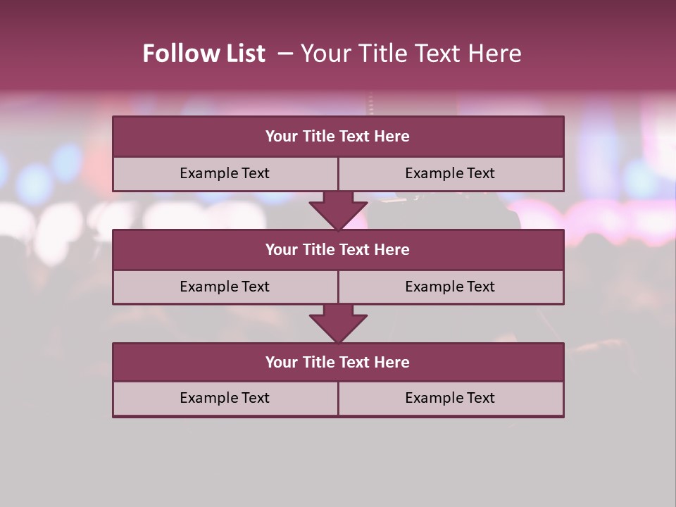 International Moscow Lyrics PowerPoint Template