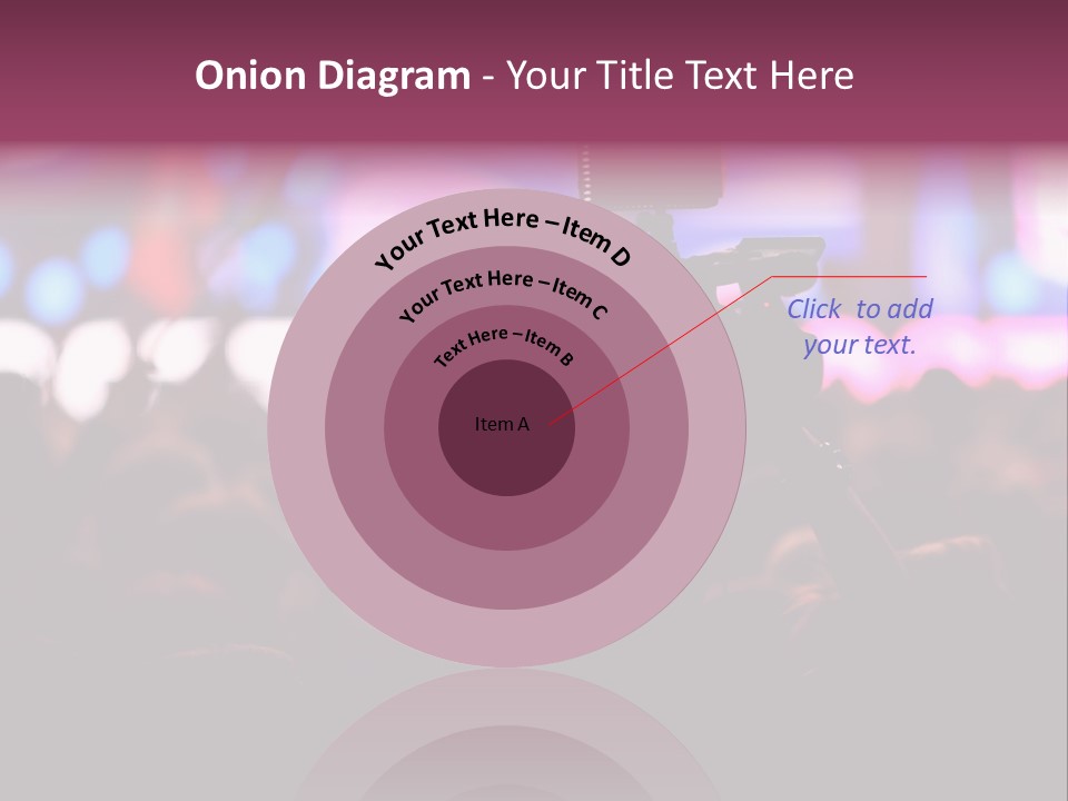 International Moscow Lyrics PowerPoint Template