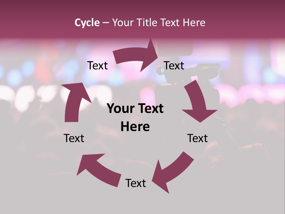 International Moscow Lyrics PowerPoint Template