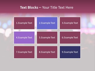 International Moscow Lyrics PowerPoint Template