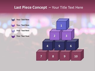 International Moscow Lyrics PowerPoint Template